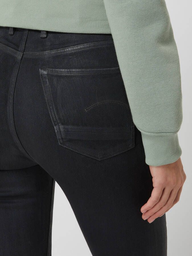 G-Star Raw Skinny fit ultra high rise jeans met stretch model 'Kafey'