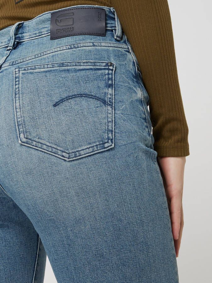 G-Star Raw Straight fit jeans met stretch model 'Tedie'