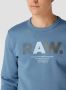 G-Star Raw Sweatshirt met labelprint model 'Multi colored RAW' - Thumbnail 2