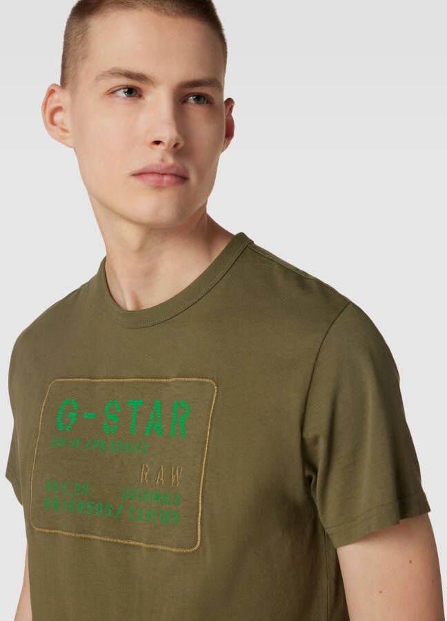 G-Star Raw T-shirt met ronde hals