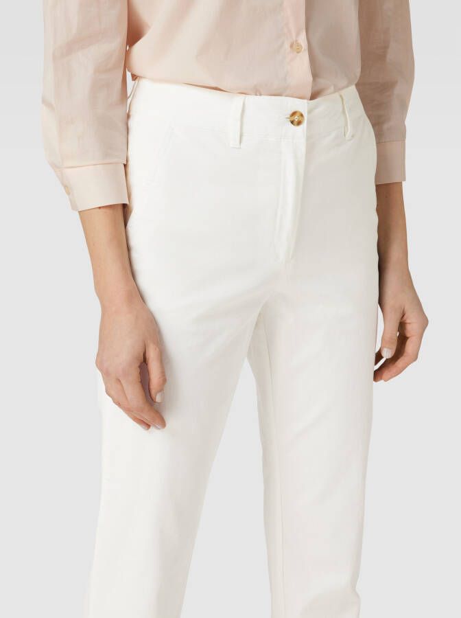 Gant Broek met labeldetails