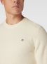 Gant Gebreide pullover met labelstitching - Thumbnail 2