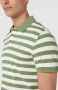 Gant Groene Multi Streep Korte Mouw Piqué T-Shirt Polo Green Heren - Thumbnail 10