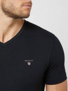 Gant Slim fit T-shirt met geborduurd logo