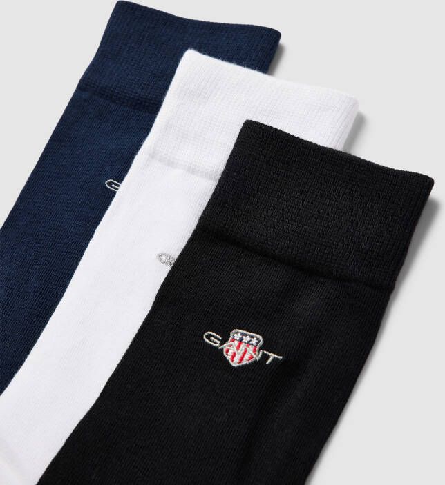 Gant Vrijetijdssokken SHIELD SOCKS 3-PACK (set 3 paar) - Foto 2