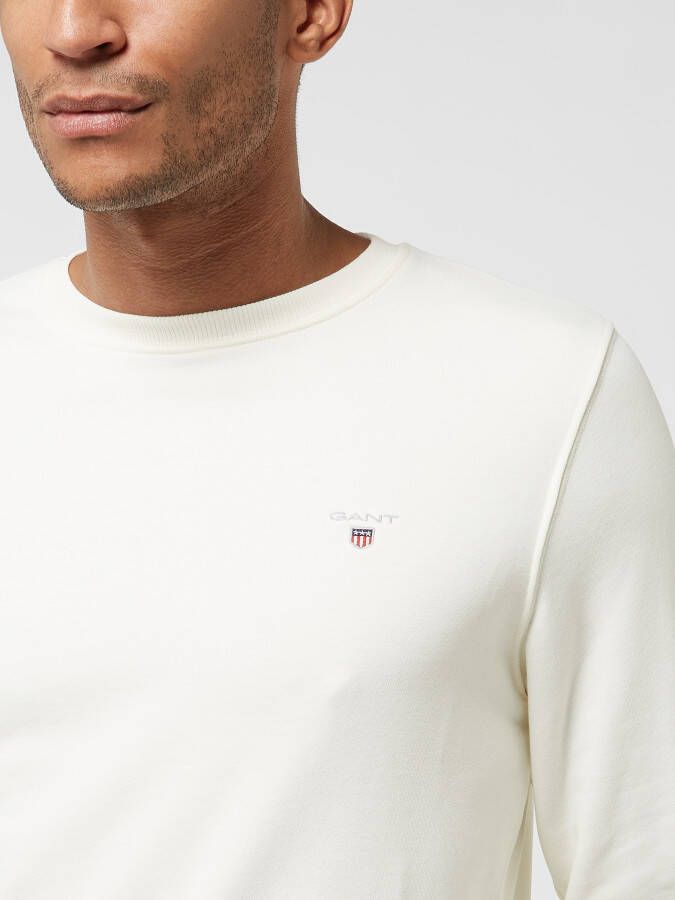 Gant Sweatshirt met geborduurd logo