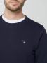 Gant Sweatshirt Original C-Neck Sweat met ribboord onderlangs en aan de mouwen - Thumbnail 10