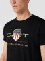 Gant T-shirt met labelprint model 'Archiv Shield' - Thumbnail 5