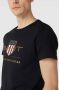 Gant T-shirt met labelprint model 'Archiv Shield' - Thumbnail 4