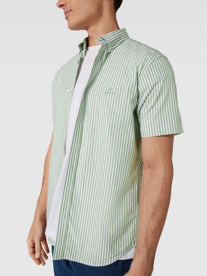 Gant Vrijetijdsoverhemd met korte mouwen model 'Broadcloth'