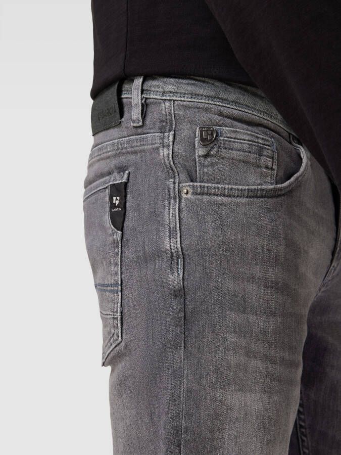 Garcia Slim fit jeans in 5-pocketmodel model 'Savio' - Foto 2
