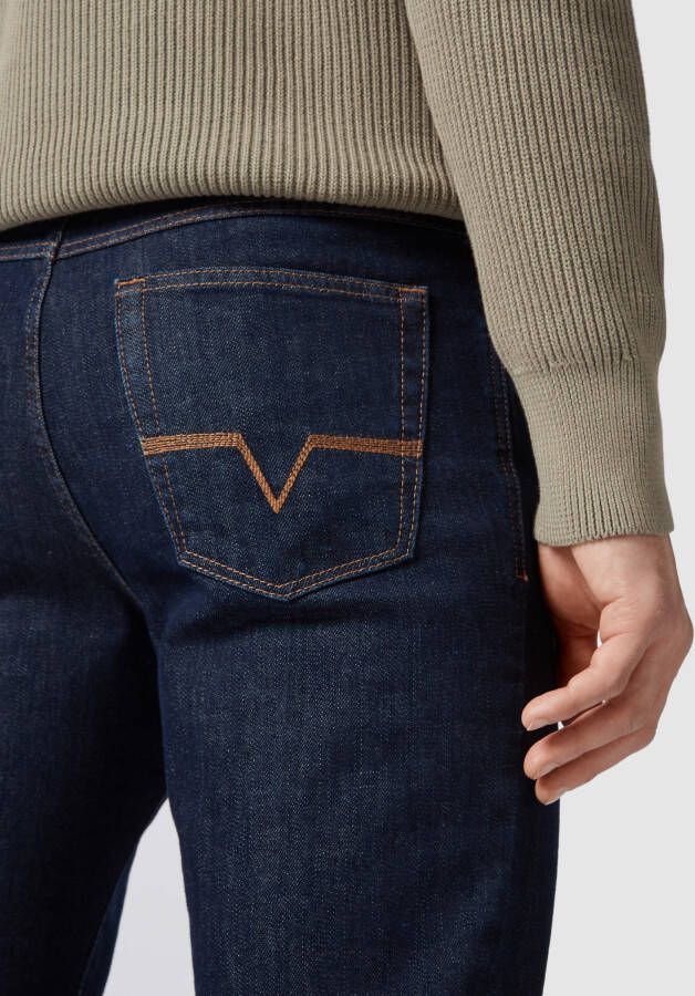Gardeur Regular fit jeans met labelpatch model 'Nevio'