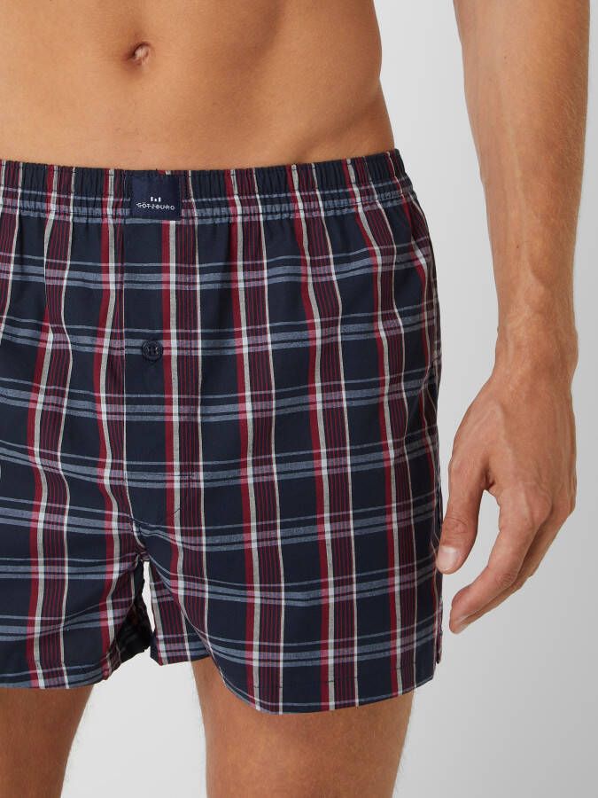 Götzburg Wäsche Boxershorts van katoen per 2 verpakt - Foto 2