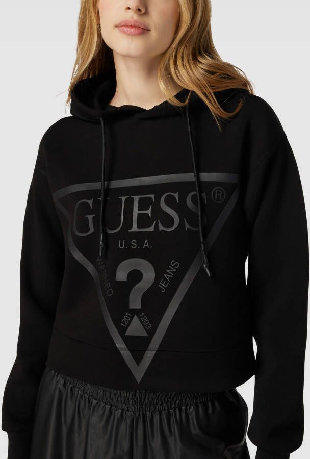 Guess Activewear Hoodie met labeldetail model 'ALISA'