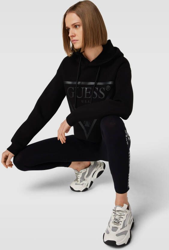 Guess Activewear Hoodie met labelprint model 'NEW ALISA'