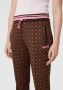 Guess Activewear Sweatpants met all-over labelprint model 'AGGIE' - Thumbnail 4