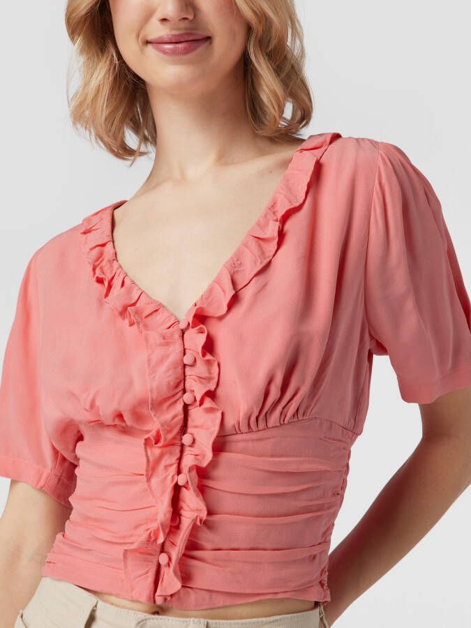 Guess Blouse met ruchedetails - Foto 2