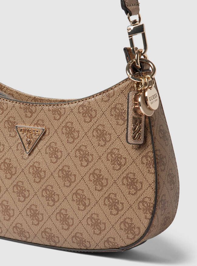 Guess Handtas met labelapplicatie model 'NOELLE'