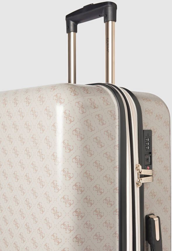 Guess Hardcase trolley met all-over logo