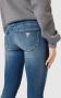 Guess Blauwe Skinny Denim Jeans Gewassen Effect Blue Dames - Thumbnail 3