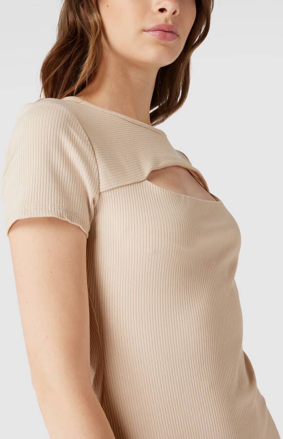 Guess Mini-jurk in riblook met cut-out model 'LANA DRESS'