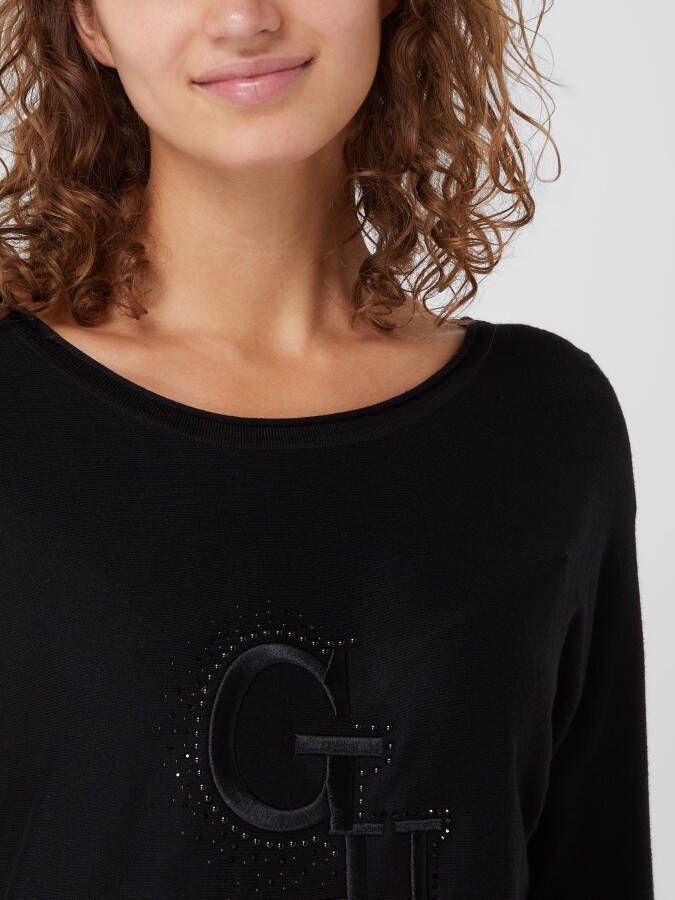 Guess Pullover met geborduurd logo model 'Amelie'