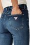 Guess Skinny-Fit Jeans Carrie Mid Label-Patch Blue Dames - Thumbnail 4