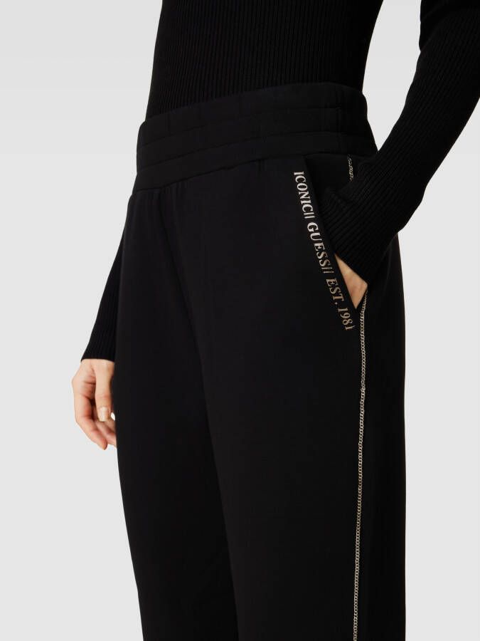 Guess Sweatpants met contrastpaspels model 'SIMONNE PANTS'