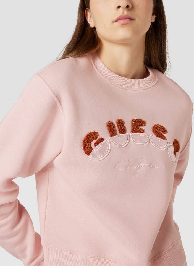 Guess Sweatshirt met labelstitching