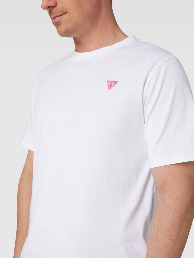 Guess T-shirt met labeldetail