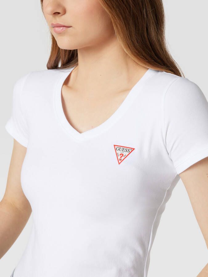 Guess T-shirt met labelpatch