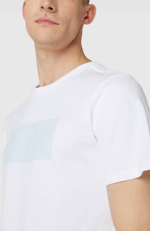 Guess T-shirt met labelprint model 'LOGO TEE' - Foto 2