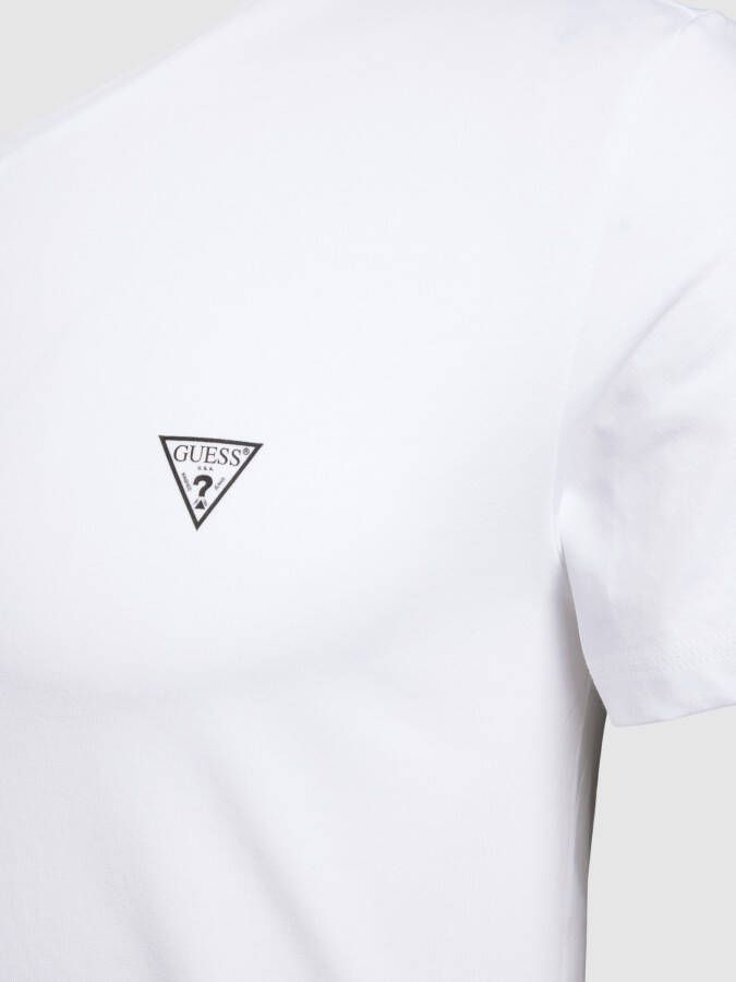Guess T-shirt met V-hals in een set van 2 stuks model 'CALEB HERO' - Foto 2