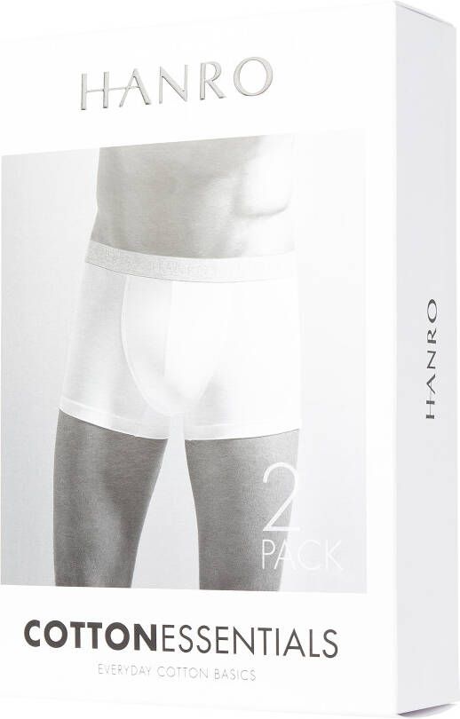 Hanro Boxershort met labeldetails in een set van 2 stuks