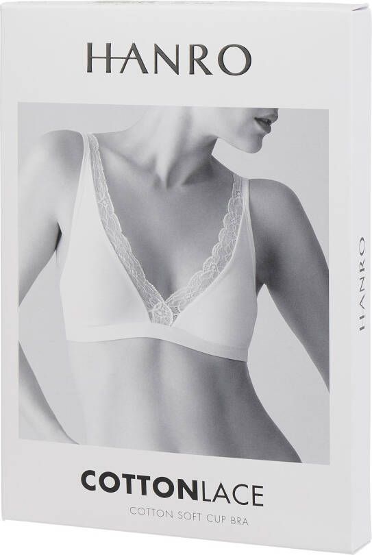 Hanro Bralette met stretch model 'Cotton Lace' - Foto 2