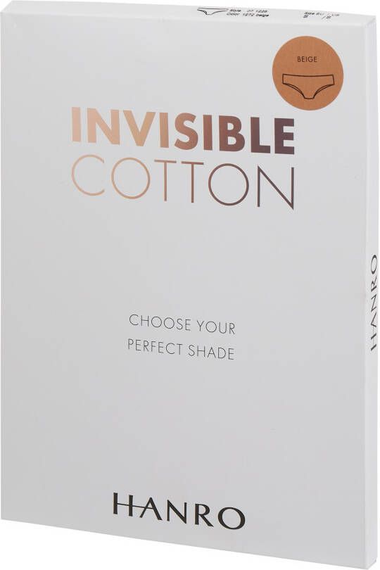 Hanro Brazilian met stretch naadloos model 'Invisible Cotton' - Foto 2