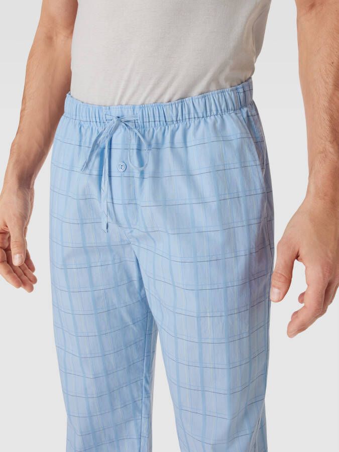 Hanro Pyjamabroek met ruitmotief model 'Ian' - Foto 2