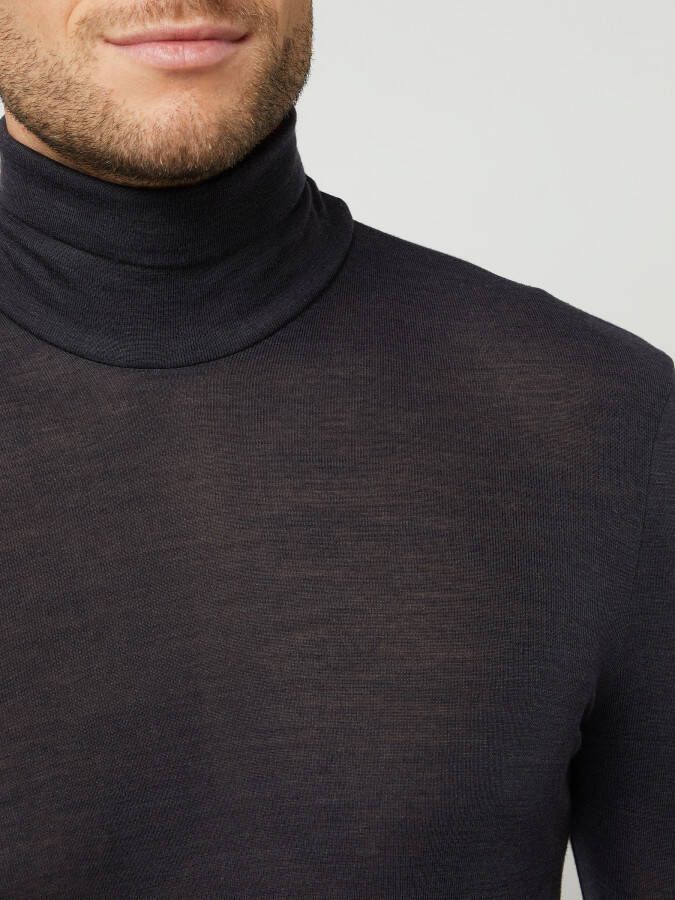 Hanro Shirt met lange mouwen van een mix van merinowol en zijde - Foto 2