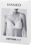 Hanro Soft-beha met gewatteerde cups model 'Cotton Lace Light' - Thumbnail 2
