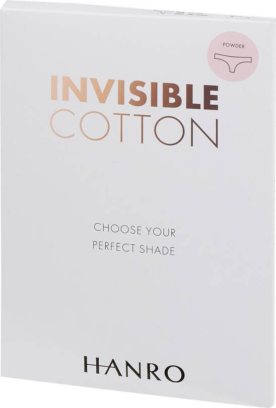 Hanro String met stretch naadloos model 'Invisible Cotton' - Foto 2