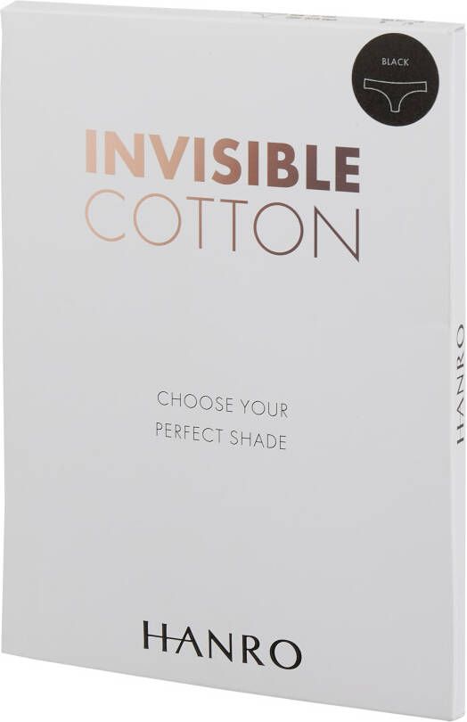 Hanro String met stretch naadloos model 'Invisible Cotton' - Foto 2
