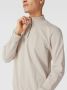 Hanro Sweatshirt met opstaande kraag model 'Natural Living' - Thumbnail 2