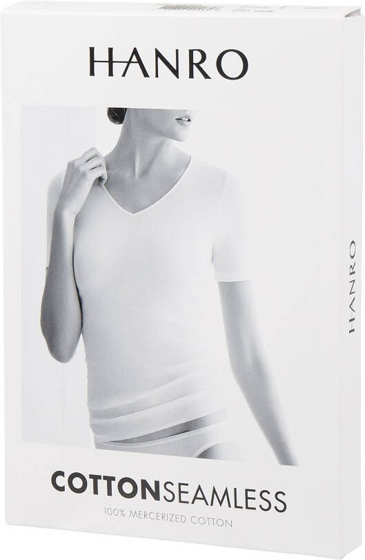 Hanro T-shirt van katoen model 'Cotton Seamless' - Foto 2