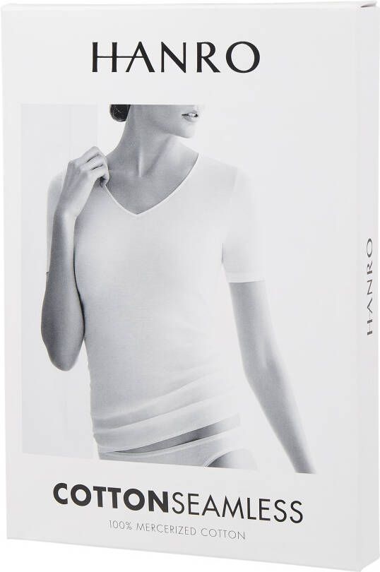 Hanro T-shirt van katoen model 'Cotton Seamless' - Foto 2