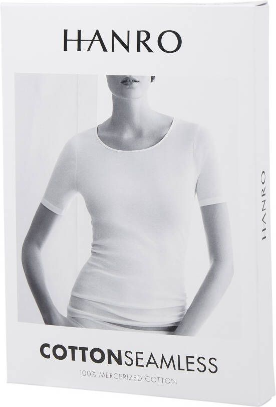 Hanro T-shirt van katoen model 'Cotton Seamless' - Foto 2