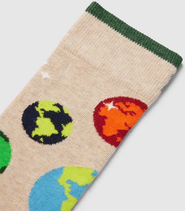 Happy Socks Sokken met motiefprint model 'Planet Earth' - Foto 2