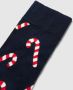 Happy Socks Regular fit sokken met logostitching model 'Candy Cane' - Thumbnail 2