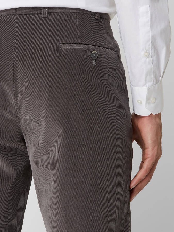 hiltl Regular fit broek van corduroy model 'Parma'