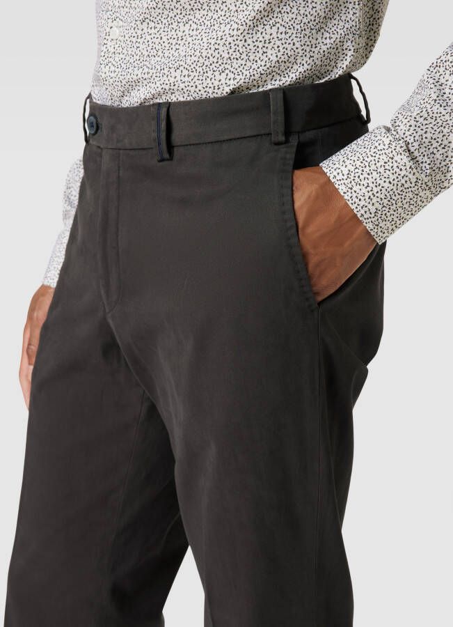 Hiltl Regular fit chino met paspelzakken model 'PEAKER' - Foto 2