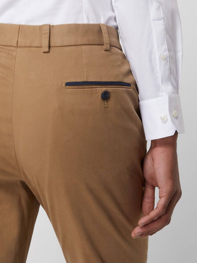 hiltl Regular fit chino met stretch model 'Peaker'